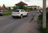 Подросток на велосипеде был сбит красивым автомобилем «Audi A3» на ул.С.Преминина