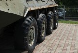 В парке Победы Череповца появился новый экспонат: советский бронетранспортёр-БТР-60  