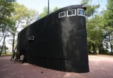 В Вологде завершаются работы по обустройству рубки  подводной  лодки в парке Победы 