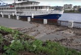 В Череповце из-за дождей разрушается Набережная  