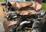 Лада и Лексус не поделили дорогу в Великоустюгском районе: есть пострадавшие