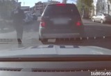 Водитель Мерседеса после погони по улицам Вологды пытался спастись бегством от полиции