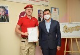 Победители "Зарницы" получили подарок из рук мэра Вологды