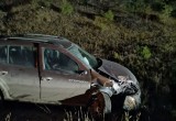 Лютый автозамес из трех автомобилей на трассе в Вологодской области попал на видео  