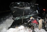 Семь человек разбились в лобовом ДТП пару часов назад на трассе «Вологда-Медвежьегорск»  