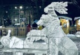 «Ледяная фантазия» в Череповце будет радовать горожан до конца сезона  
