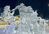 «Ледяная фантазия» в Череповце будет радовать горожан до конца сезона  