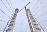 Готовность строительства Архангельского моста в Череповце составляет 82 процента