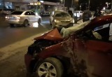 Жуткая авария с вылетевшем в столб «Солярисом» произошла в Вологде час назад