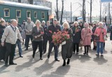 Депутат Марина Денисова поздравила ветеранов и коллектив ВРЗ с Днем Победы