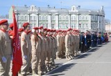 Первый школьный парад в честь Дня Победы прошел в Вологде