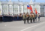 Первый школьный парад в честь Дня Победы прошел в Вологде