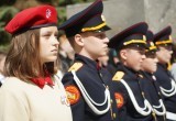 140 ребят из Вологды вступили в ряды юнармейцев в Кировском сквере