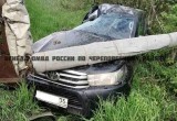 Водитель Тойоты не справился с управлением в Череповецком районе