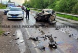 Появились подробности лобового ДТП «Киа Спектра» и «Тойота Хайлюкс» в Вологодской области