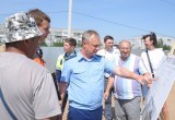 В Вологде отстающему подрядчику, благоустраивающему Затоновский берег, дали два дня