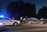 Опубликовано видео жуткого ДТП: на Вологодчине на ходу загорелся автомобиль BMW