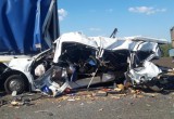 В ДТП на федеральной трассе погибли 14 иностранцев и двое россиян: видео и фото шокируют