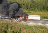 Опубликован список автомобилей, которые сгорели в ДТП на Кишемском мосту в субботу