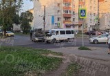 На перекрестке Щетинина-Гагарина затруднено движение из-за ДТП