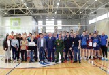 На стадионе «Витязь» прошел мемориальный турнир по волейболу памяти воинов-артиллеристов