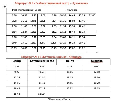 Расписание 19 автобуса с крупской