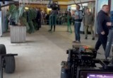 В вологодском аэропорту начались съемки художественного фильма "Командир"
