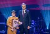 Вологжанки получили награды из рук Андрея Луценко 