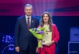 Вологжанки получили награды из рук Андрея Луценко 