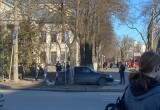 Велосипедисту и пешеходам в центре Вологды, повезло не погибнуть и не стать инвалидами