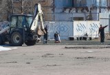 На стадионе «Динамо» в Вологде идет замена искусственного покрытия