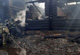 Подробности страшного пожара в Кич-Городке: сгорел деревянный дом, погиб пенсионер