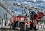 Стали известны подробности крупного пожара на одном из предприятий в Вологде