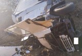 На трассе А-114 под Вологдой три человека пострадали в столкновении легковушки и большегруза