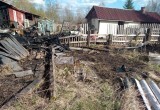 В Вологодской области полицейские спасли из объятого огнем дома трех пожилых людей