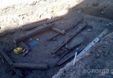 Археологи на месте будущего фонтана у ЦУМа обнаружили предметы XVIII–XIX веков