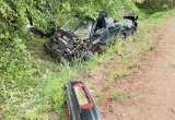 Под Устюжной водитель "десятки" погиб после вылета в кювет