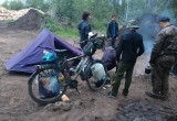 Велопутешественник из Китая, преодолевший 70 тысяч километров, заехал в Вологодскую область
