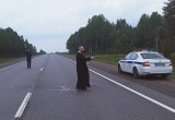 В Вологодской области освятили "проклятые " участки федеральной трассы А-114