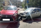 В Вологде на улице Чехова столкнулись две автоледи: есть пострадавшая