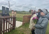 На малой родине легендарного советского летчика Александра Клубова прошел митинг памяти