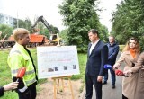 Мэр Вологды приехал оценить, как продвигается ремонт улицы Ярославской по нацпроекту «Безопасные качественные дороги»