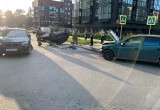 Массовая авария на перекрестке Дзержинского и Московской в Вологде: без пострадавших не обошлось