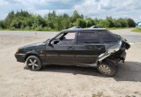 В Вологодской области молодой водитель ВАЗа отправился в больницу после столкновения с "Мицубиси"
