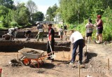 Самый большой за всю историю Вологды раскоп ведут археологи на месте строительства Некрасовского моста
