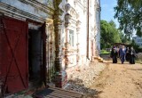 Губернатор Вологодской области оценил ход реставрации в Церкви Сретения