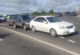 Вологжанка пострадала в массовой аварии на кольце Окружного шоссе