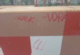 В Вологде юные вандалы испортили общественное пространство на бульваре Пирогова