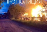 Подробности крупного пожара в Череповце: сгорела "деревяшка" площадью 112 "квадратов"