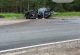 Водитель легковушки погиб после столкновения с лесовозом на федеральной трассе под Великим Устюгом